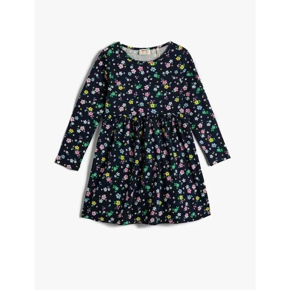 Kız Çocuk Giyim Elbise 2YKG87829OK Pembe Desen