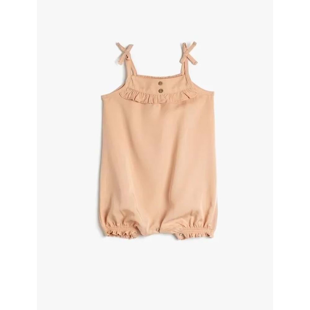 Kız Bebek Giyim Tulum 3SMG10001AW Pembe