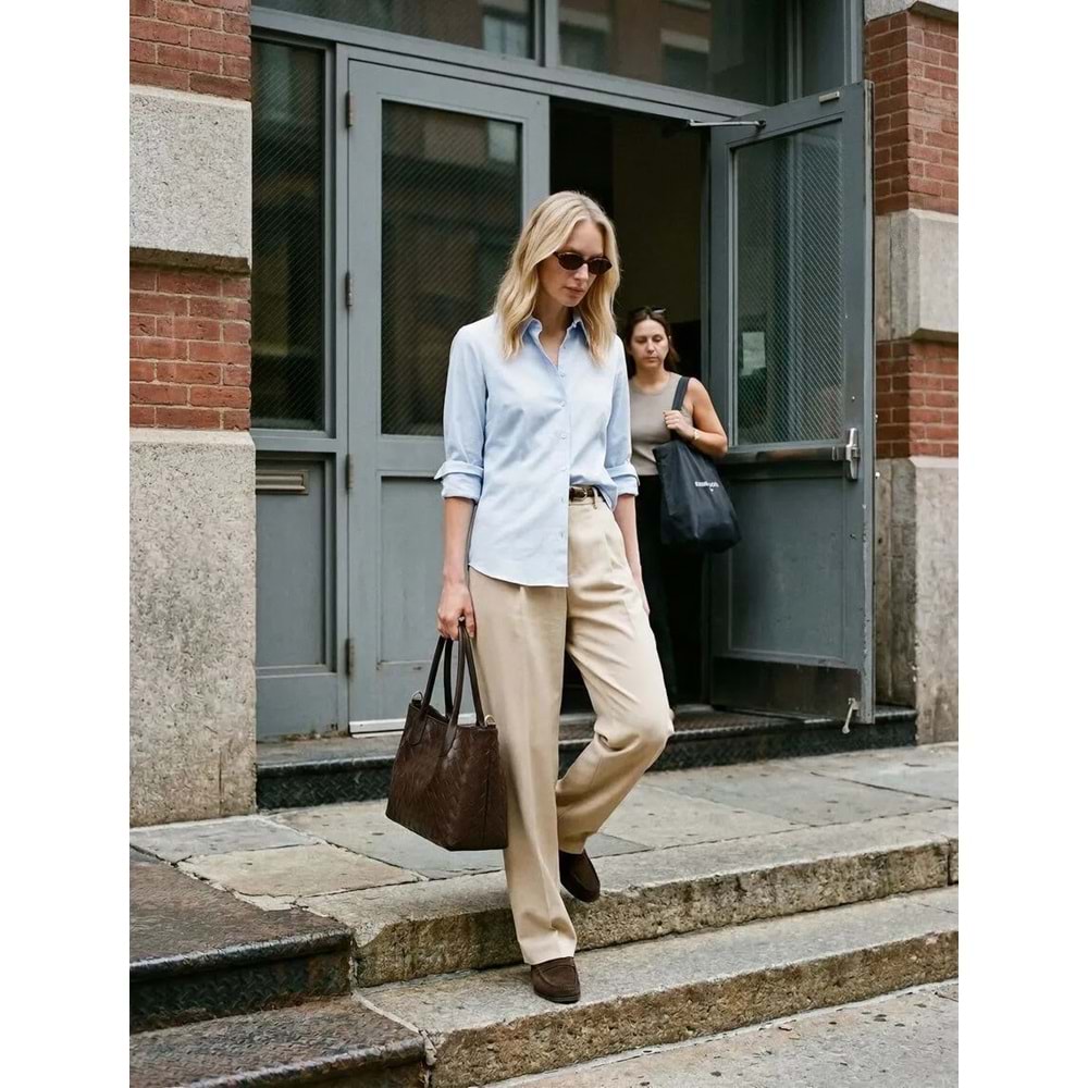 Kadın Giyim Pantolon - KOTON - 6SAK40191UW - BEJ - 38