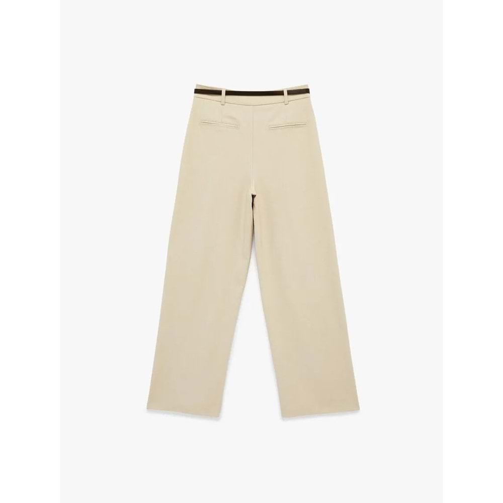 Kadın Giyim Pantolon - KOTON - 6SAK40191UW - BEJ - 38