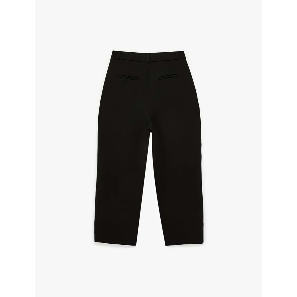 Kadın Giyim Pantolon - KOTON - 6SAK40279UW - SİYAH - 38