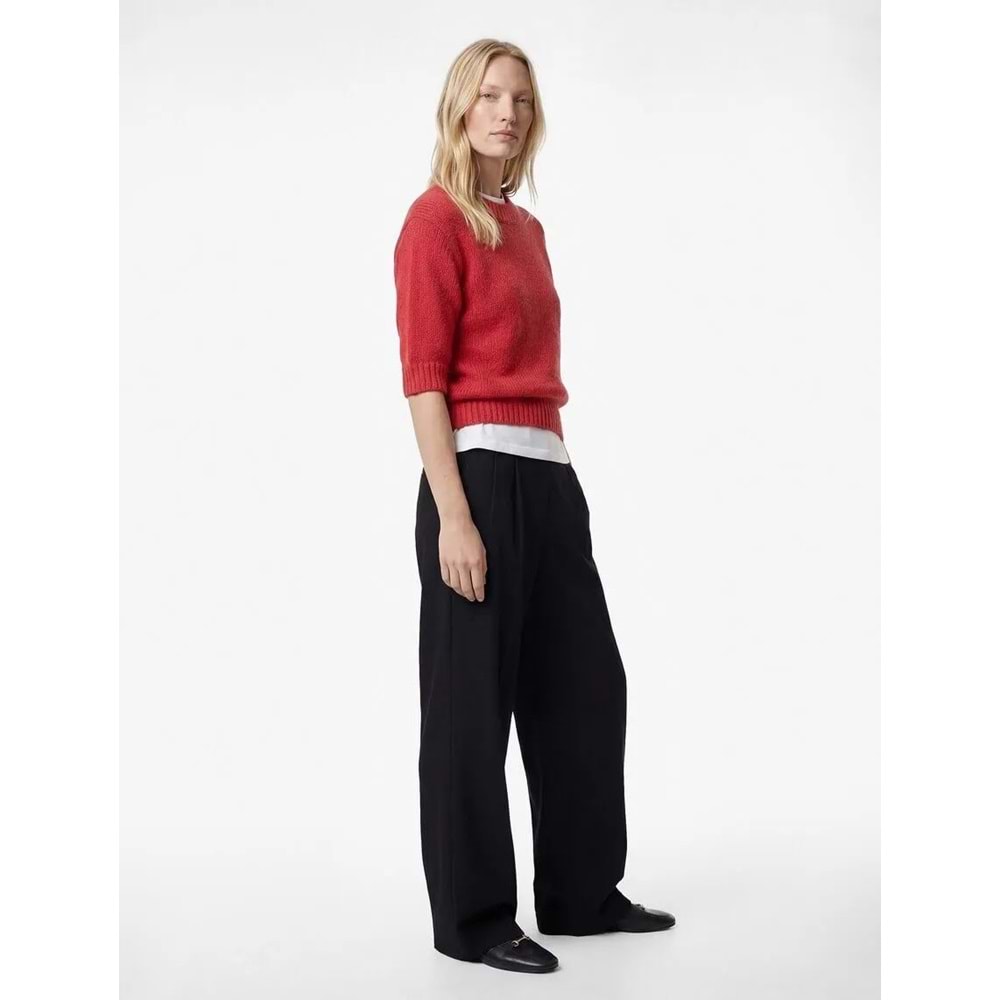 Kadın Giyim Pantolon - KOTON - 6SAK40279UW - SİYAH - 38