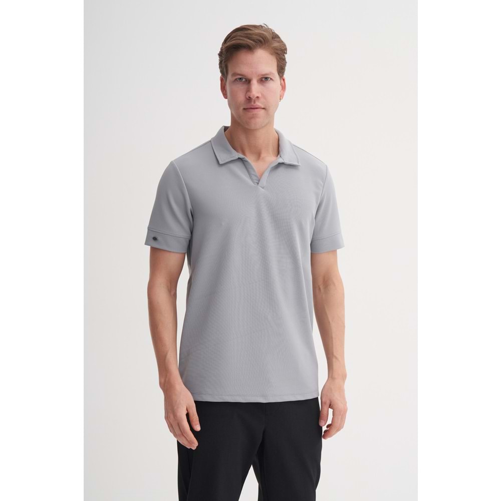CAZ 42010 POLO T-SHIRT - CAZADOR - 26KCEE42010 - GRİ - L