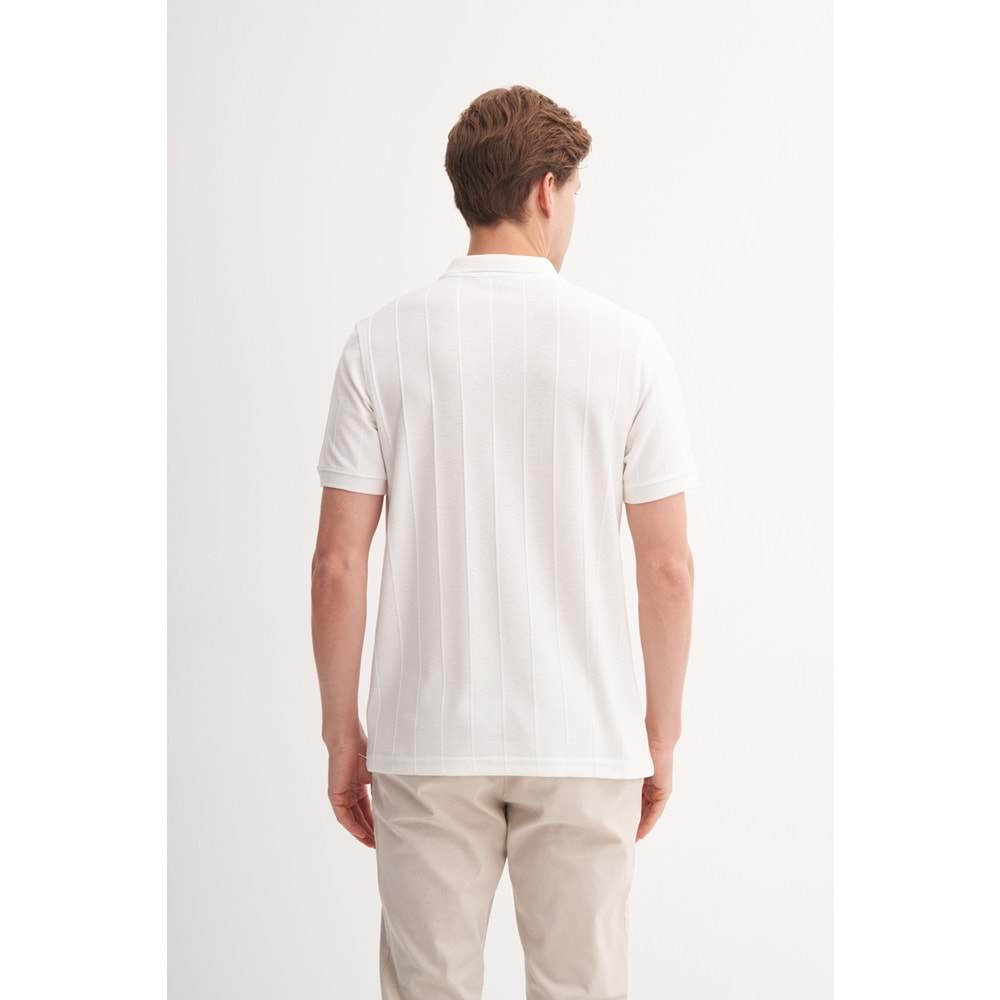 CAZ 42380 POLO T-SHIRT - CAZADOR - 26KCEE42380 - EKRU - XL