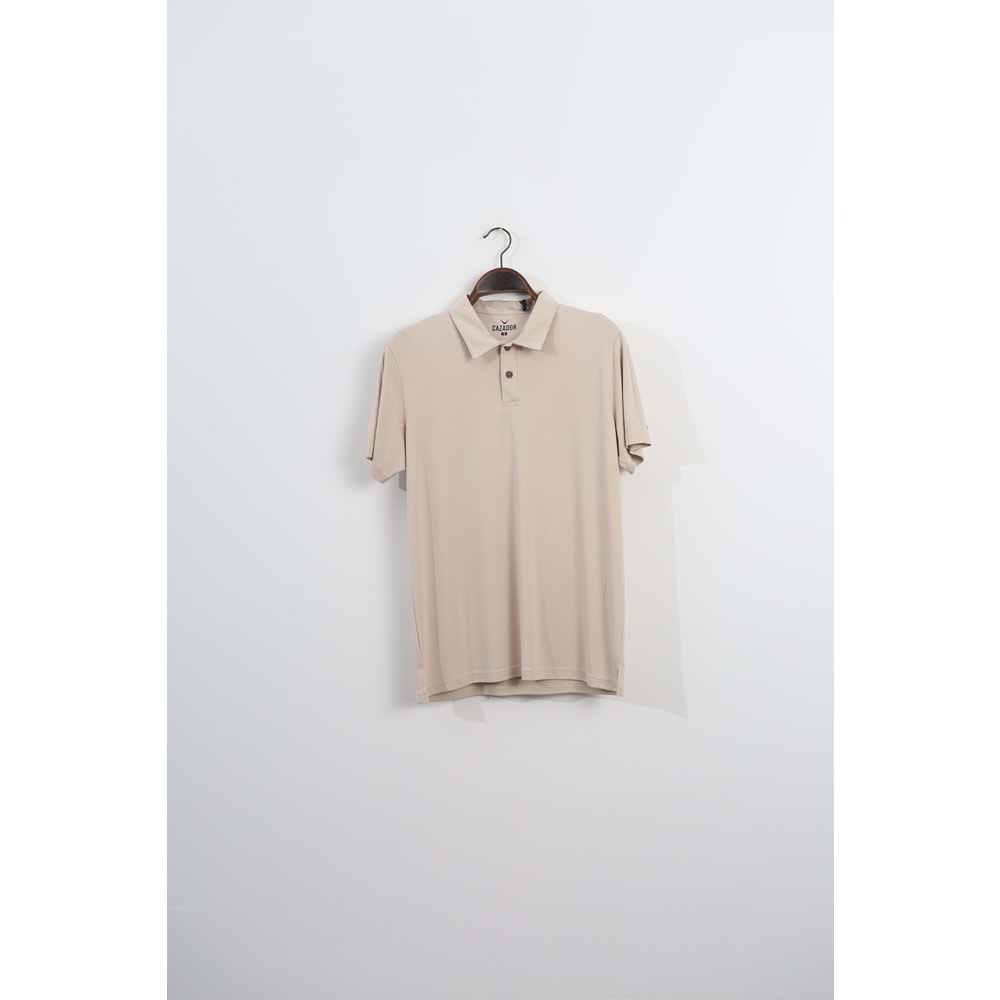 CAZ 44095 POLO T-SHIRT - CAZADOR - 26KCEE44095 - BEJ - M