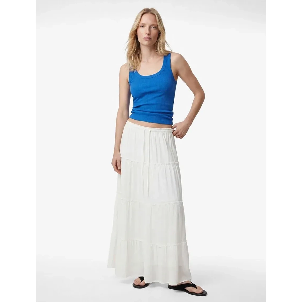 Pamuklu U Yaka Slim Fit Atlet 6SAK10269EK - KOTON - MAVİ - L