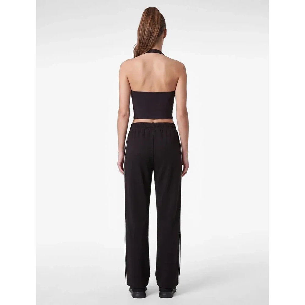 Beli Lastikli Cepli Pamuklu Spor Eşofman Altı 7WAK40192NK - KOTON - SİYAH - L