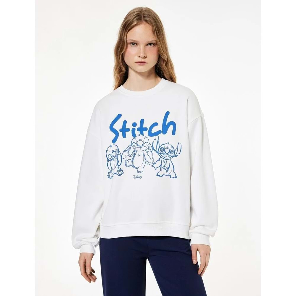 Kadın Giyim Sweatshirt - KOTON - 6WAL10485IK - EKRU - M