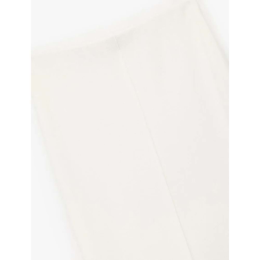 Kadın Giyim Slim Fit Midi Nervür Detaylı Kalem Etek - KOTON - 6WAK10085EK - EKRU - L
