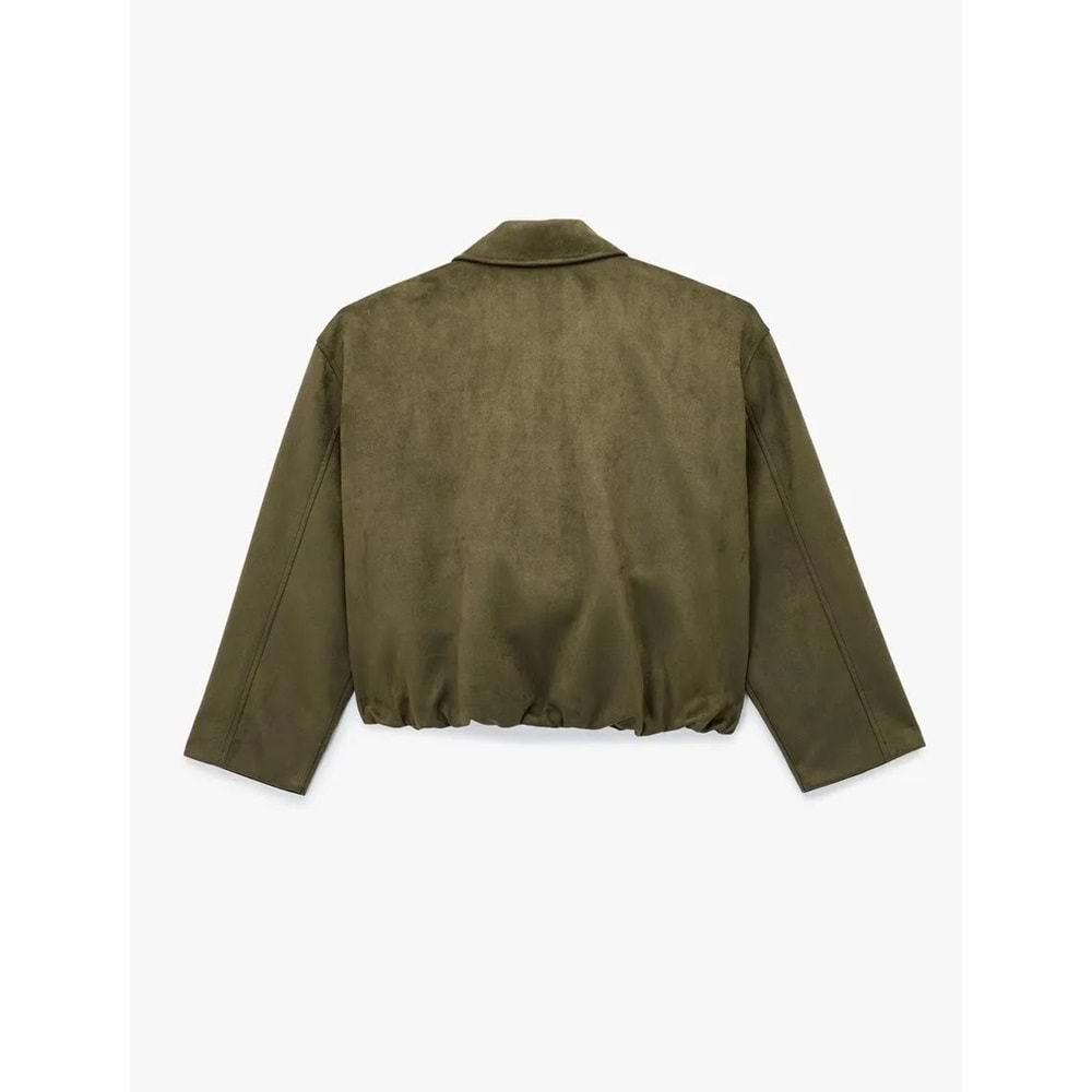 Kadın Giyim Ceket - KOTON - 6WAL20129IW - HAKİ - 34