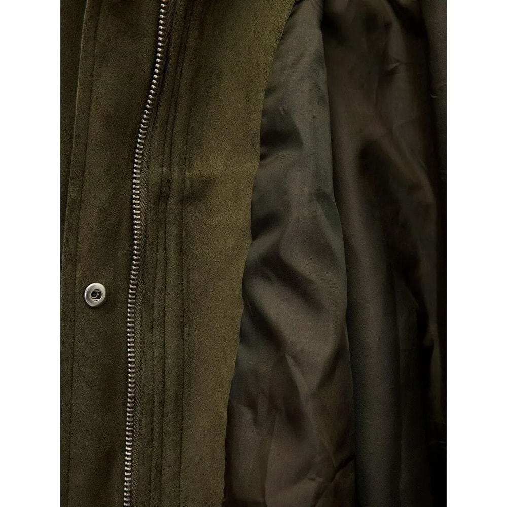 Kadın Giyim Ceket - KOTON - 6WAL20129IW - HAKİ - 34