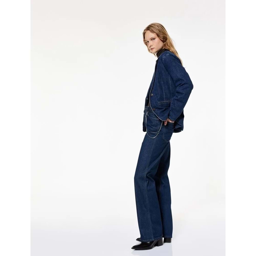 Kadın Giyim Pantolon - KOTON - 6WAL40140MD - KOYU İNDİGO - 25/32