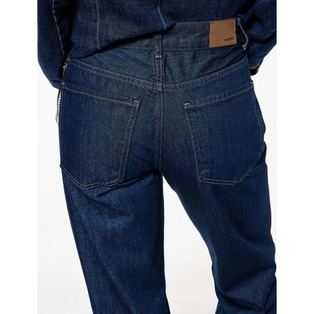 Kadın Giyim Pantolon - KOTON - 6WAL40140MD - KOYU İNDİGO - 25/32