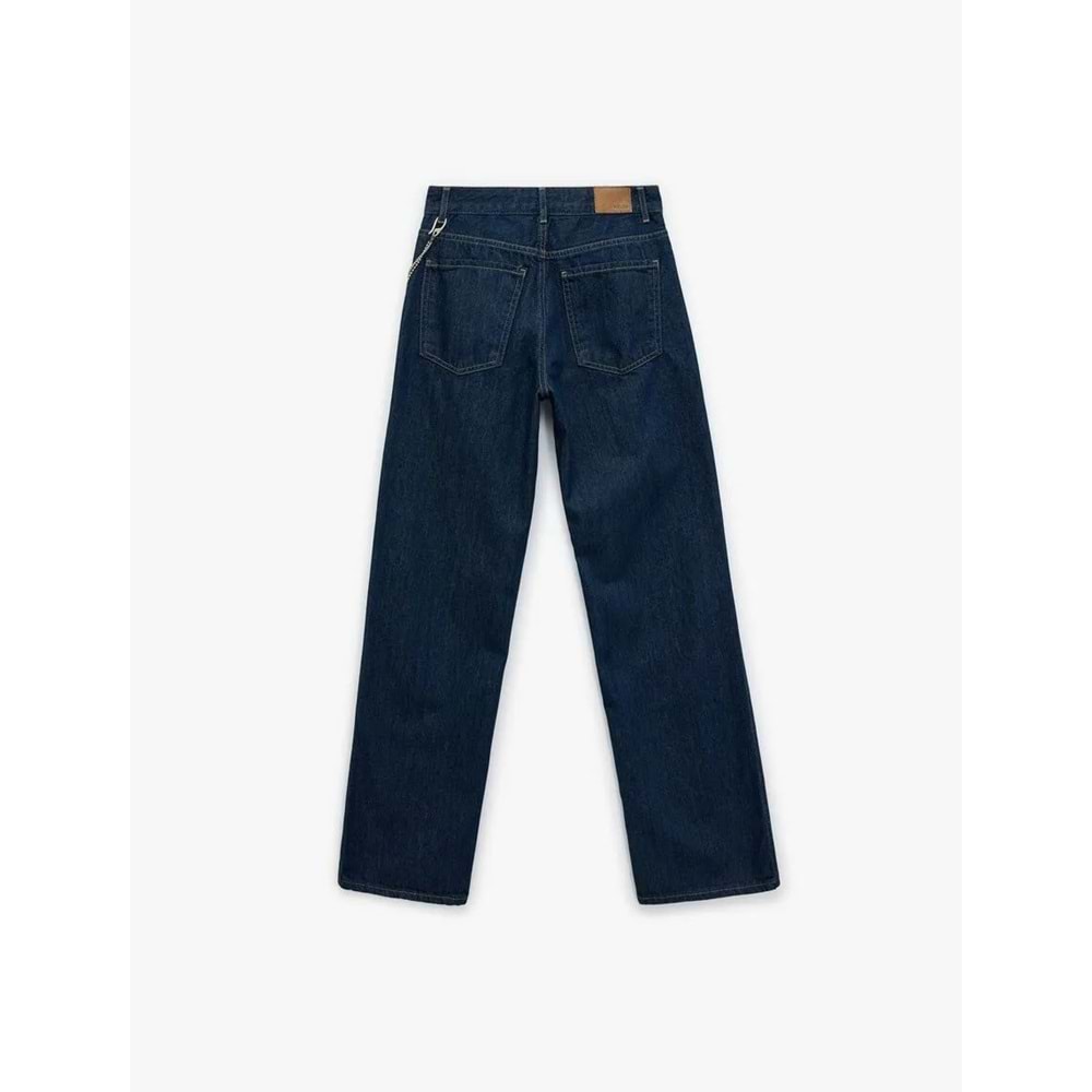 Kadın Giyim Pantolon - KOTON - 6WAL40140MD - KOYU İNDİGO - 25/32