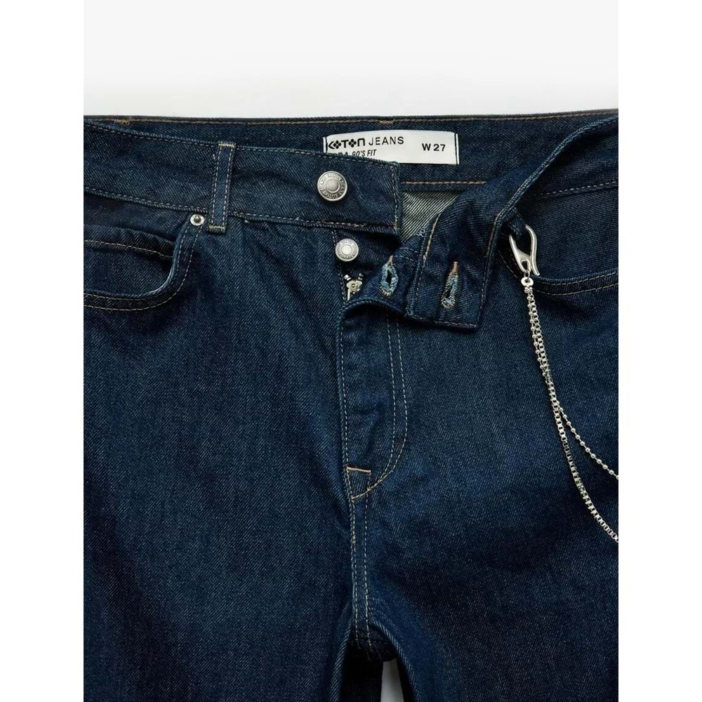 Kadın Giyim Pantolon - KOTON - 6WAL40140MD - KOYU İNDİGO - 25/32