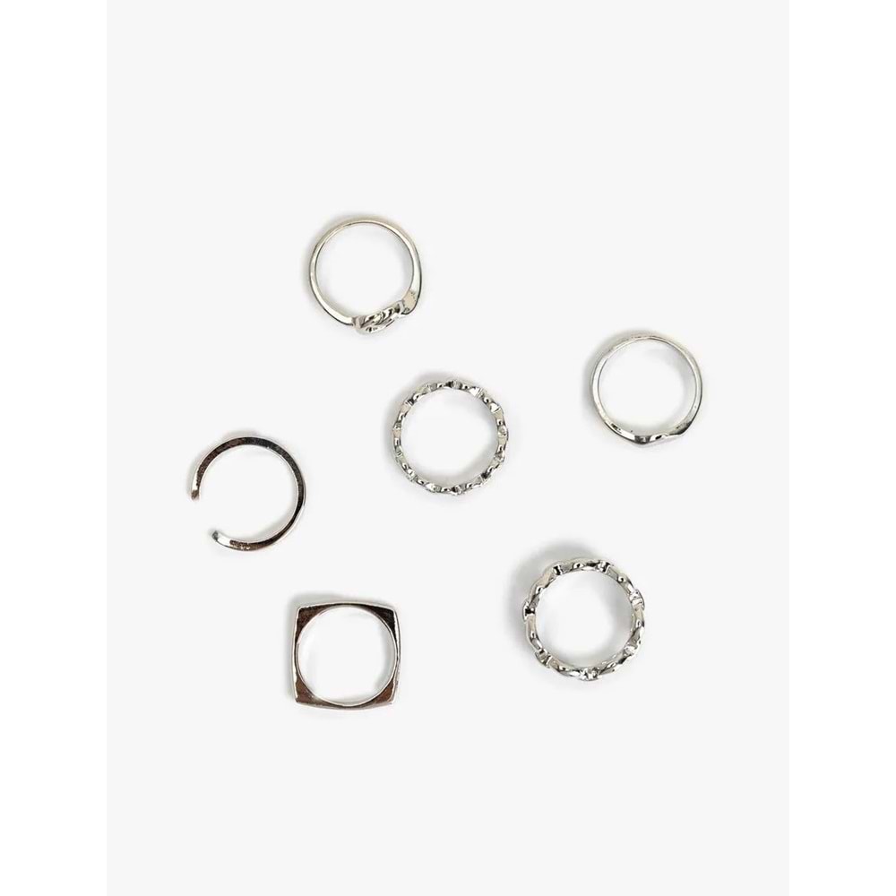 Kadın Aksesuar Yüzük - KOTON - 6WAK70605AA - GÜMÜŞ - L