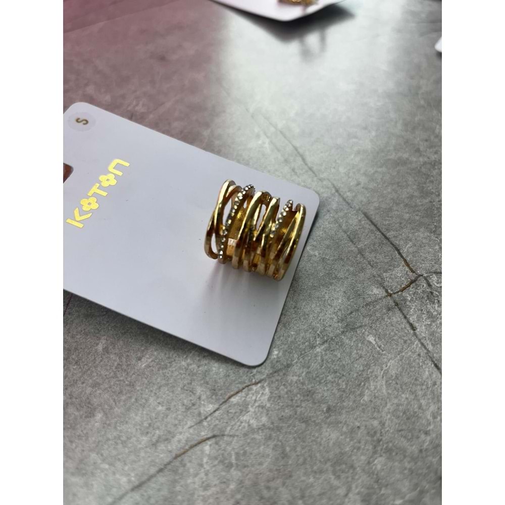 Kadın Aksesuar Yüzük - KOTON - 6WAK70614AA - ALTIN - L