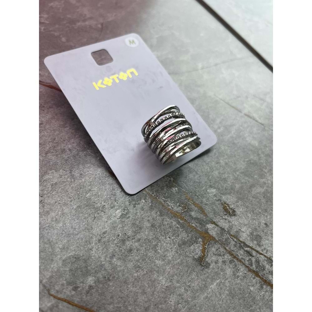 Kadın Aksesuar Yüzük - KOTON - 6WAK70614AA - GÜMÜŞ - M