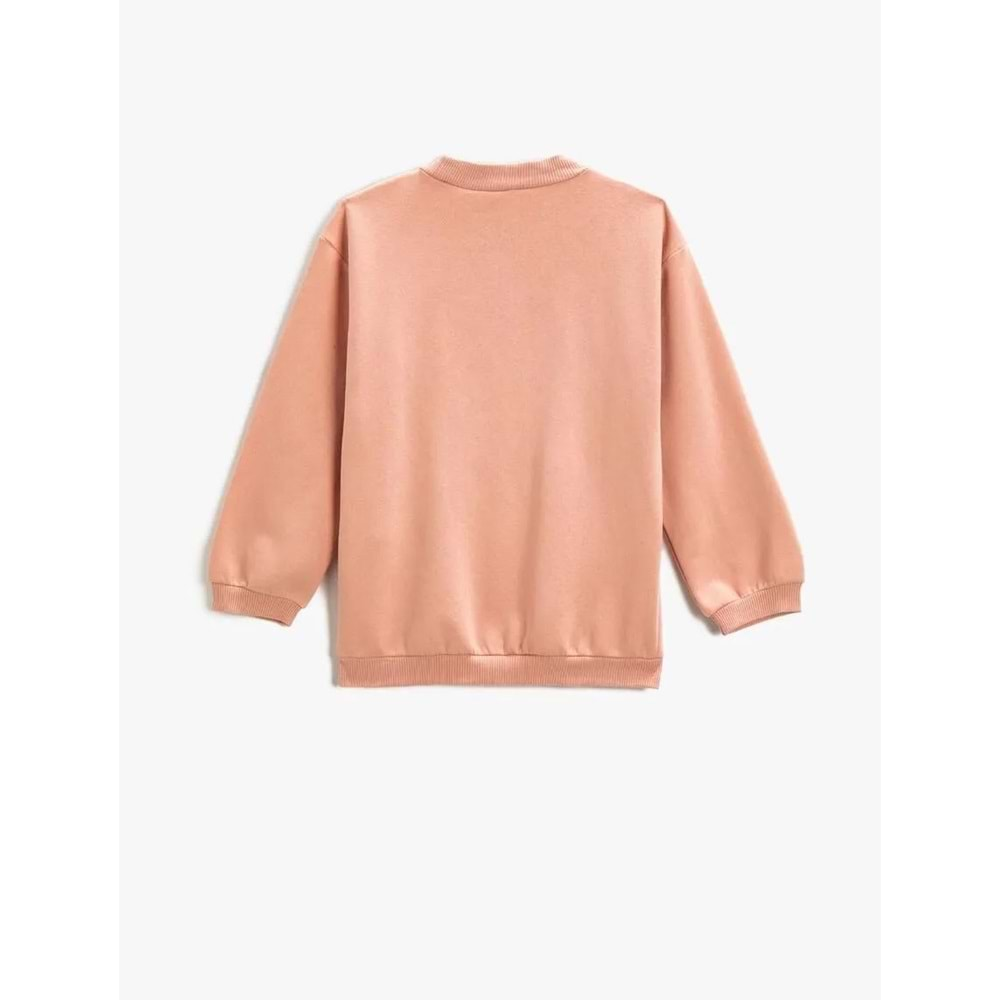 Kız Çocuk Giyim Sweatshirt 3WKG10172AK Pembe