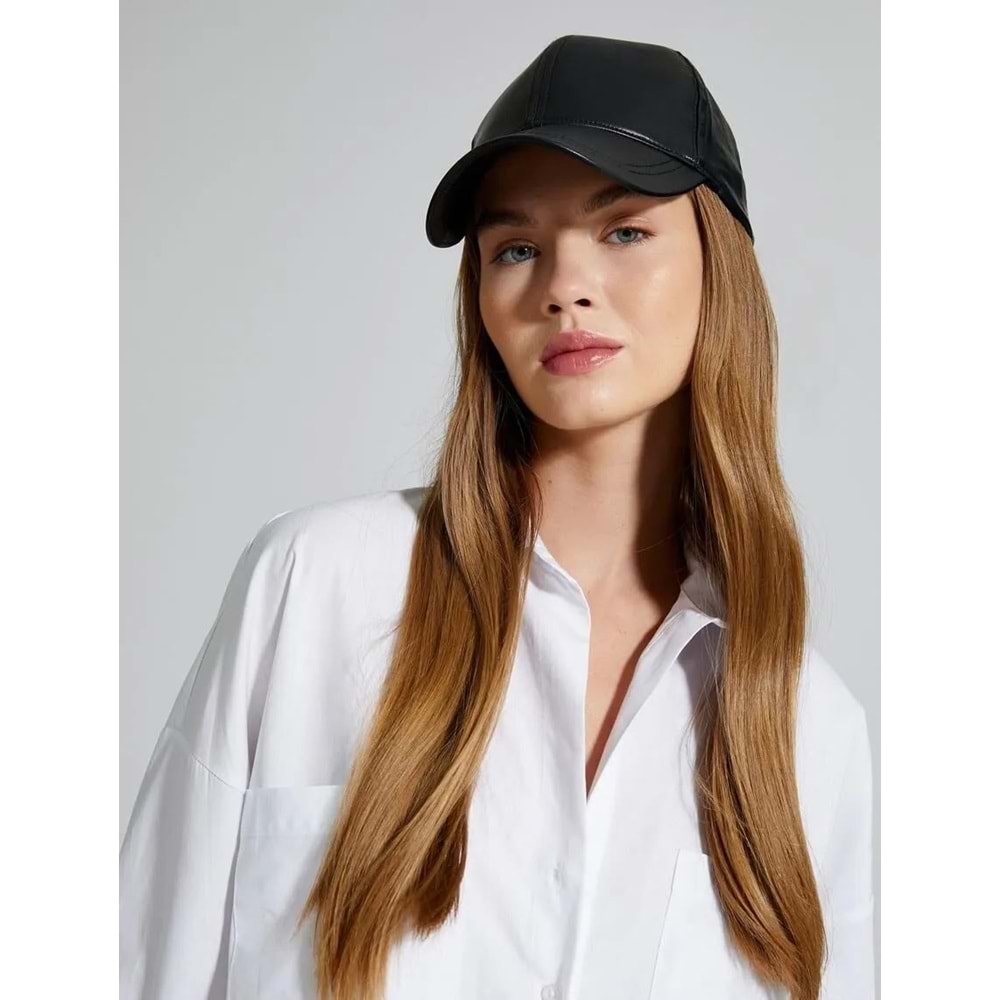 Oversize Gömlek Uzun Kollu Çift Cepli Düğmeli Pamuklu - KOTON - 4WAL60064IW - BEYAZ - 36