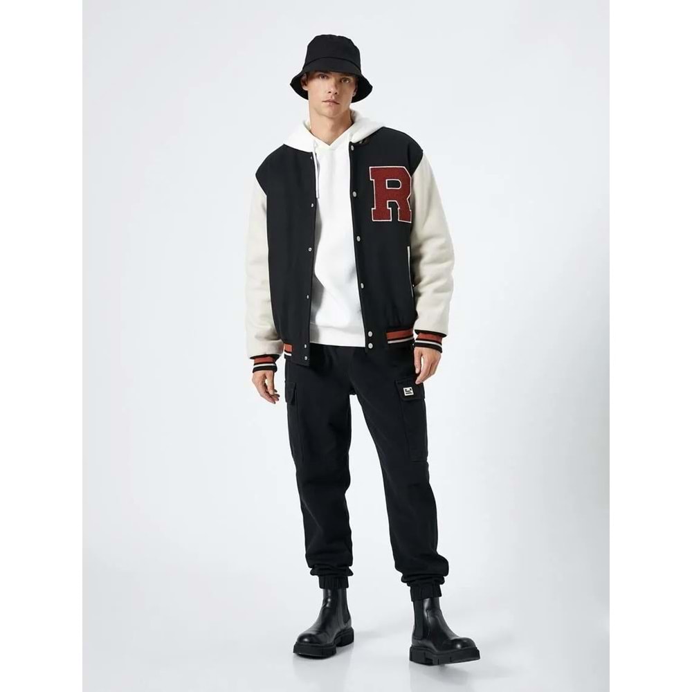 Erkek Giyim Pantolon - KOTON - 4WAM40033HW - SİYAH - 44