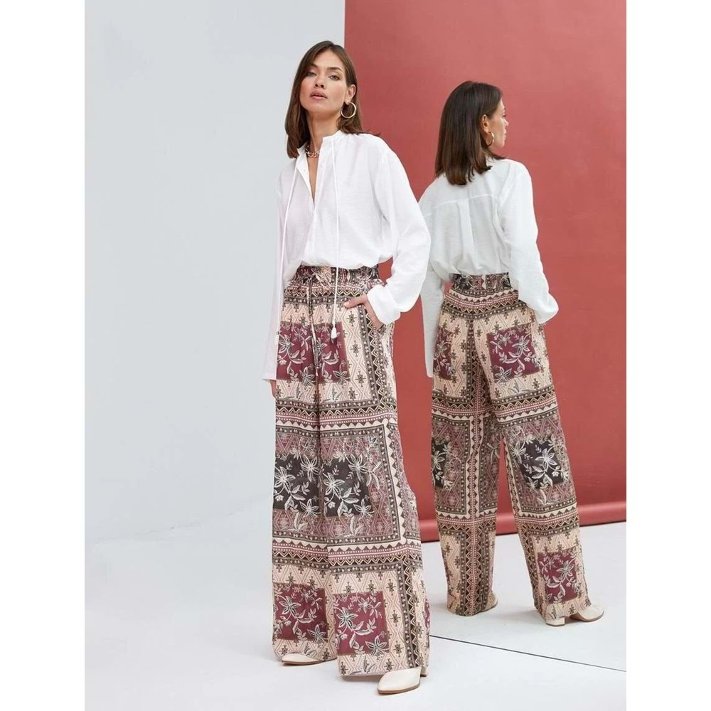 Uzun Kollu Gömlek Düğmeli Yakası Bağlama Detaylı - KOTON - 4WAK60312UW - KIRIK BEYAZ - 38