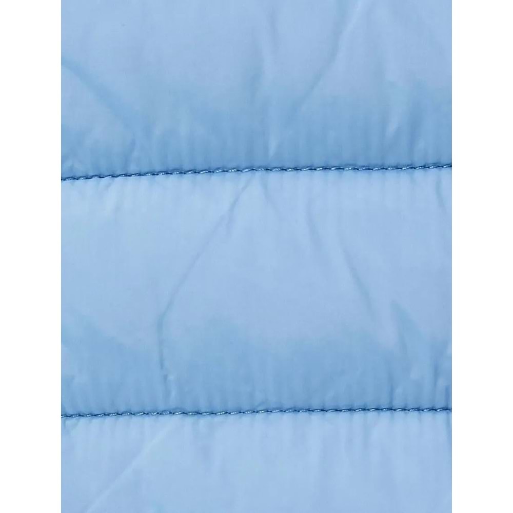 Şişme Mont Dik Yaka Fermuarlı Cep Detaylı - KOTON - 4WAM20058HW - MAVİ - M