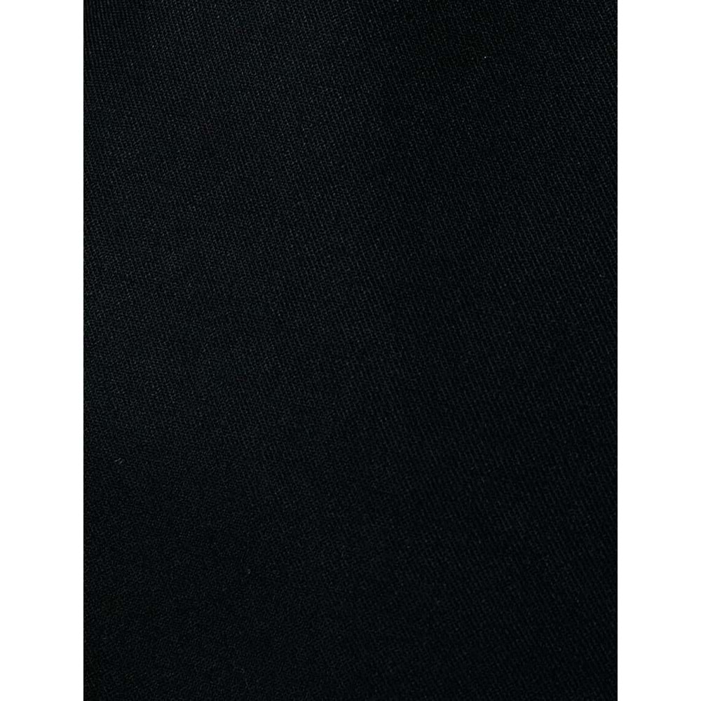 Uzun Kollu Bluz Fırfırlı V Yaka Bağlama Detaylı Pamuklu - KOTON - 4WAK60111PW - SİYAH - 36