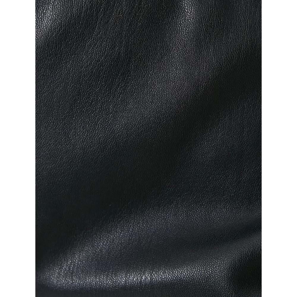 Kadın Giyim Deri Pantolon - KOTON - 4WAL40128IW - SİYAH - 34