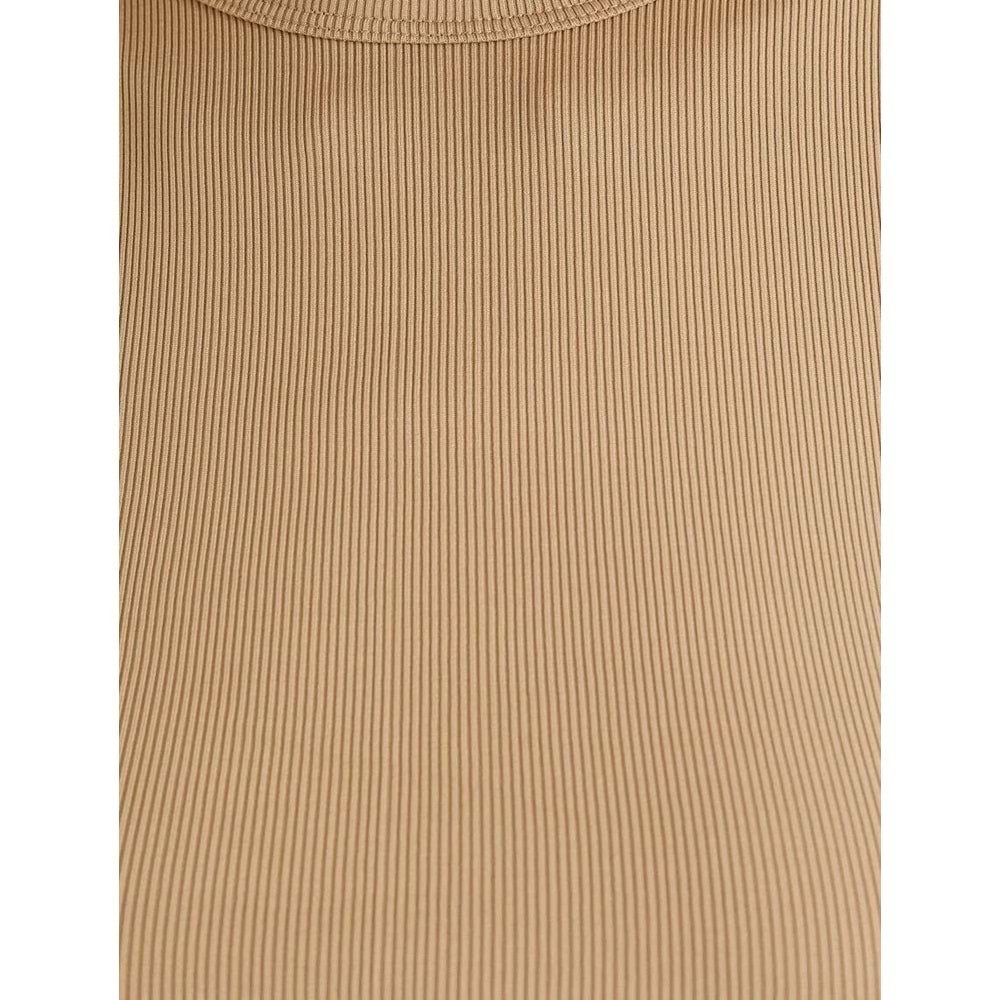 Halter Yaka Atlet Fitilli Slim Fit - KOTON - 4SAK10004EK - BEJ - XS