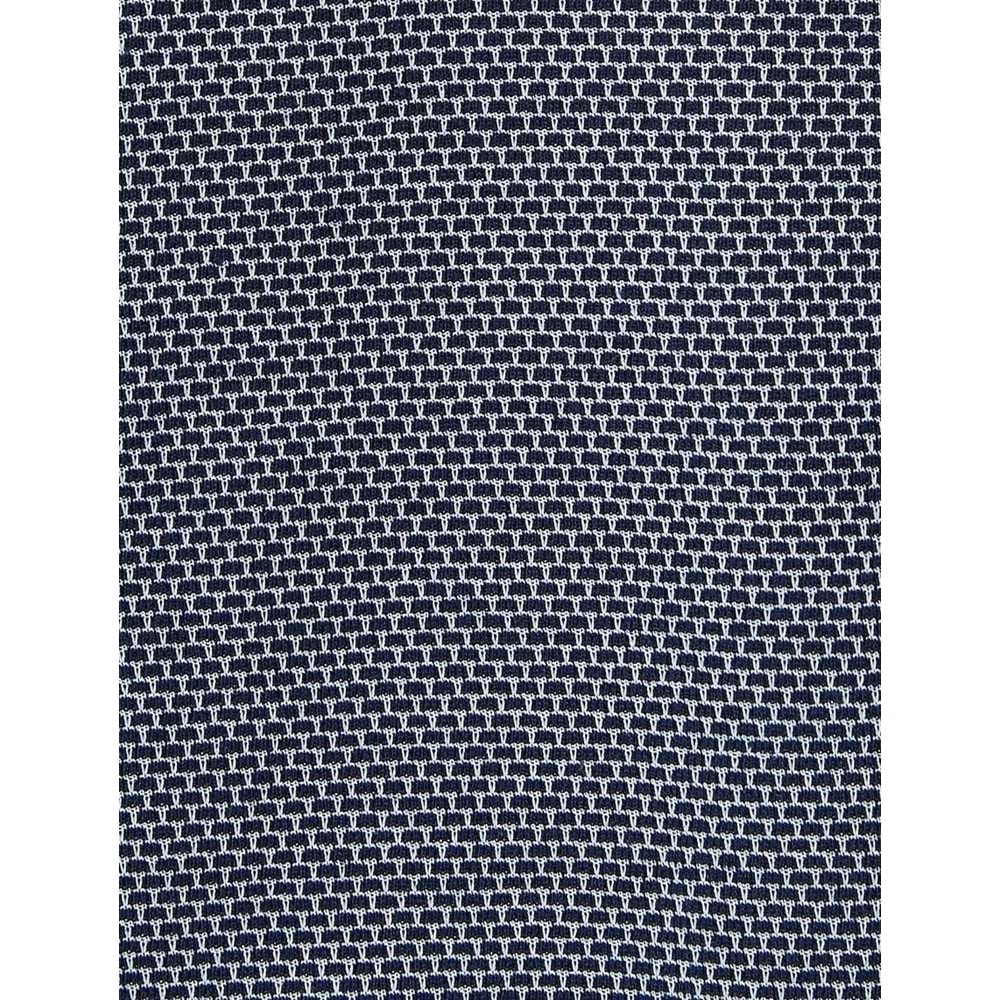 Yakalı Tişört Düğmeli Dokulu Minimal Desenli Kısa Kollu - KOTON - 4SAM10090MK - LACİVERT - L