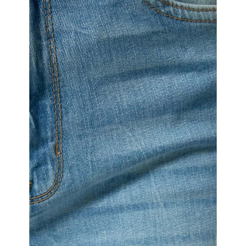 Yüksek Bel Skinny Kot Pantolon Cepli Pamuklu - Carmen Jean - KOTON - 4SAL40071MD - AÇIK İNDİGO - 29/32