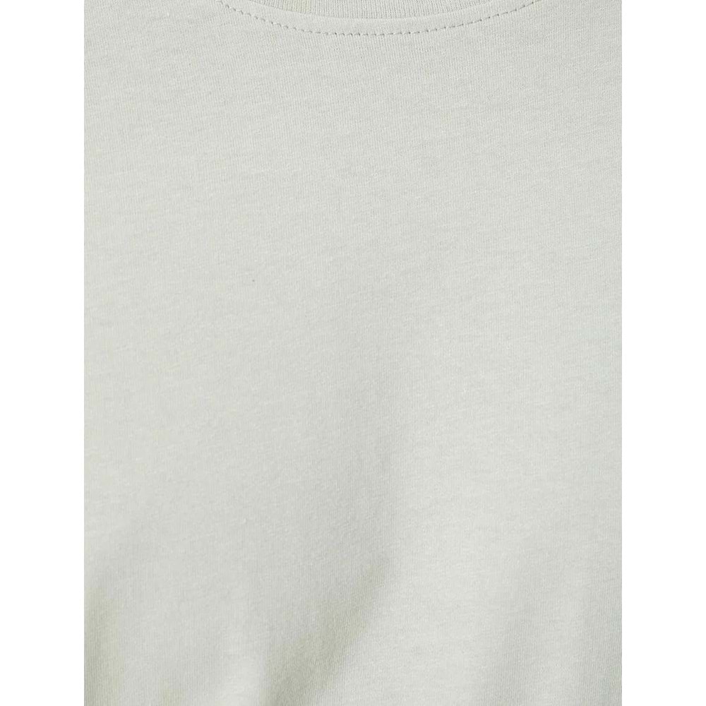 Basic Tişört Slim Fit Bisiklet Yaka Kısa Kollu - KOTON - 4SAM10842HK - YEŞİL - M
