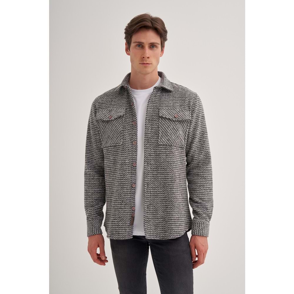 CAZ 2014 ODUNCU GÖMLEK - CAZADOR - 24KCEED02014 - ANTRASİT - L