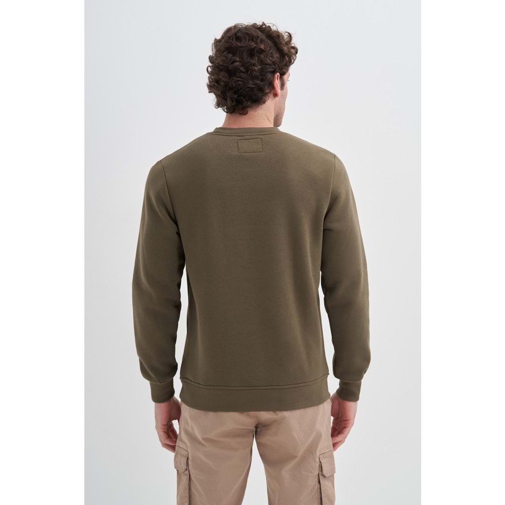CAZ 5066 3 İPLİK SWEAT - CAZADOR - 24KCEEO05066 - HAKİ - L