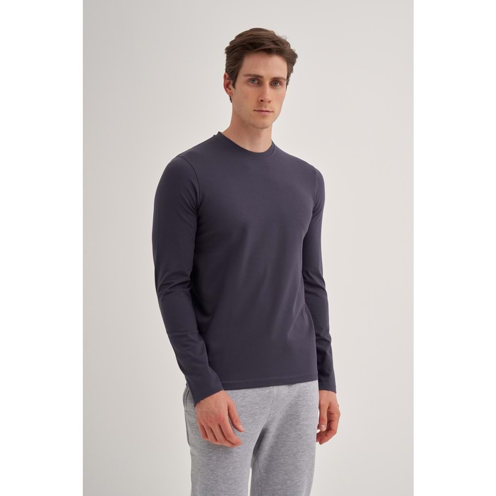 CAZ 5606 LCY BASIC SWEAT - CAZADOR - 24KCEEO05606 - ANTRASİT - L
