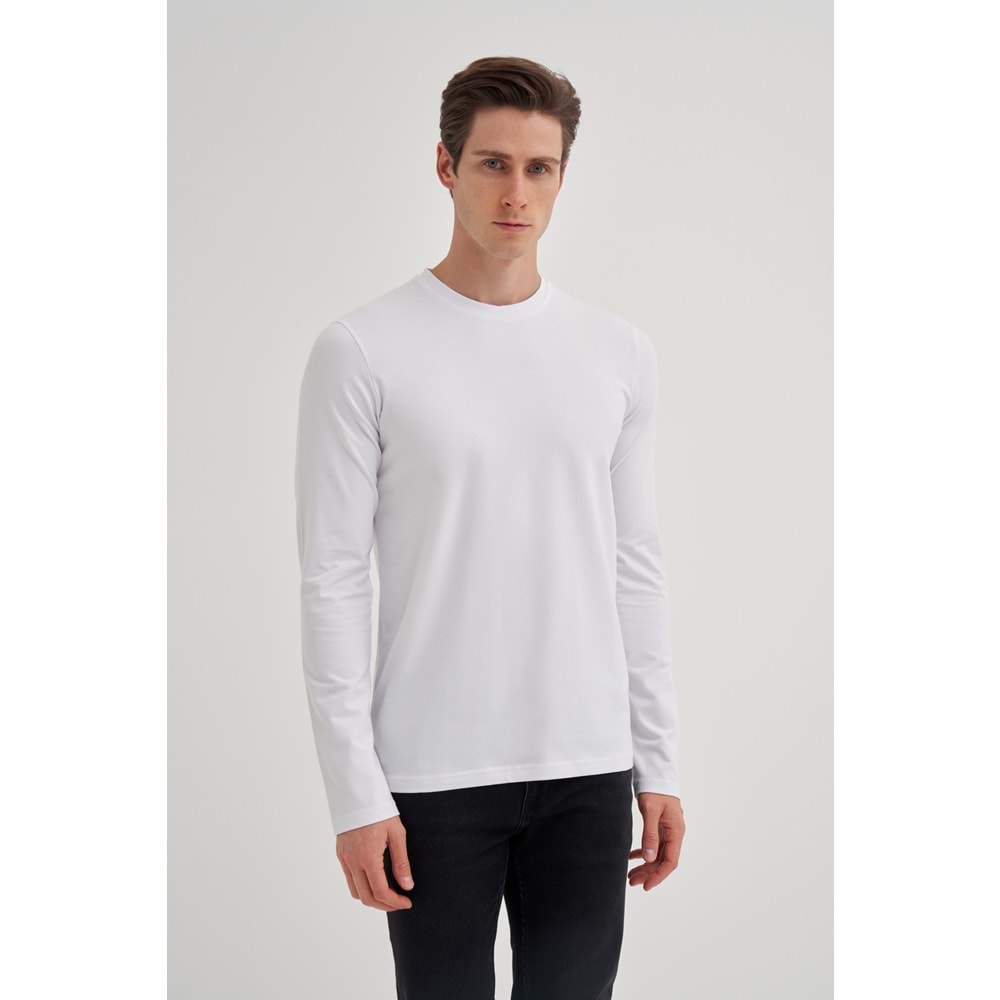 CAZ 5606 LCY BASIC SWEAT - CAZADOR - 24KCEEO05606 - BEYAZ - XL