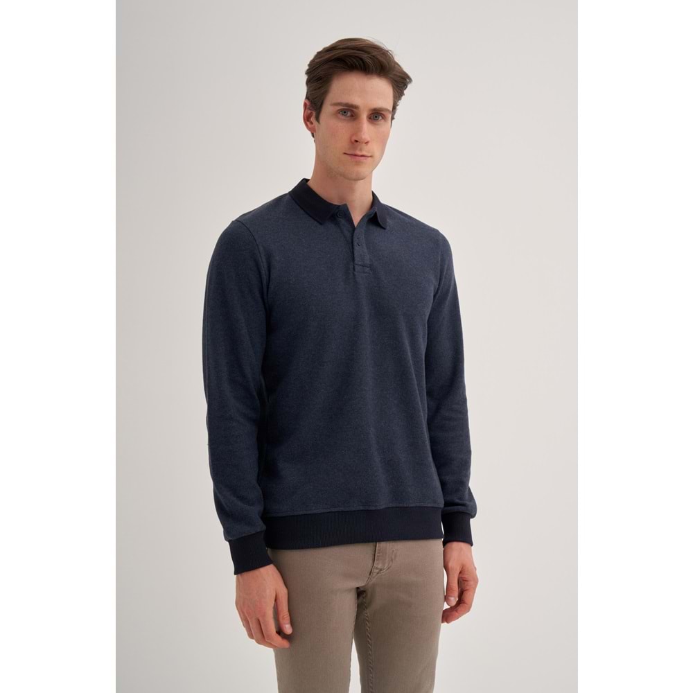 CAZ 5627 SELANIK SWEAT - CAZADOR - 24KCEEO05627 - LACİ MELANJ - L