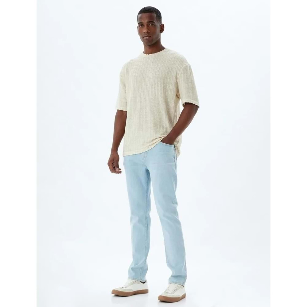 Slim Fit Kot Pantolon - Brad Jean