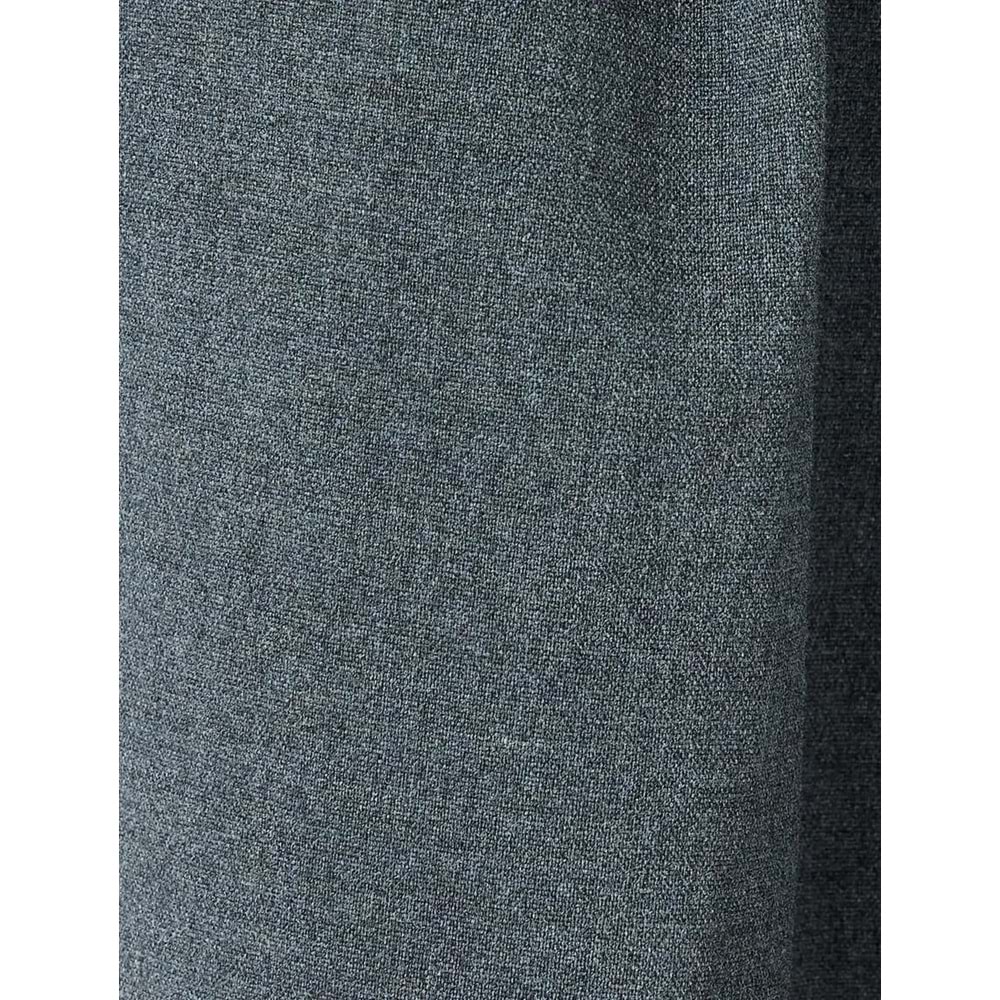 Geniş Paça Kumaş Pantolon Pile Detaylı Cepli - KOTON - 5WAK40028PW - GRİ - 42