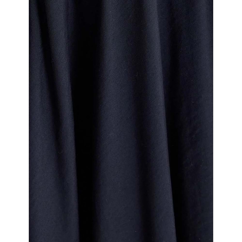 A Kesim Mini Etek Yün Karışımlı Standart Bel - KOTON - 5WAK70034PW - LACİVERT - 42