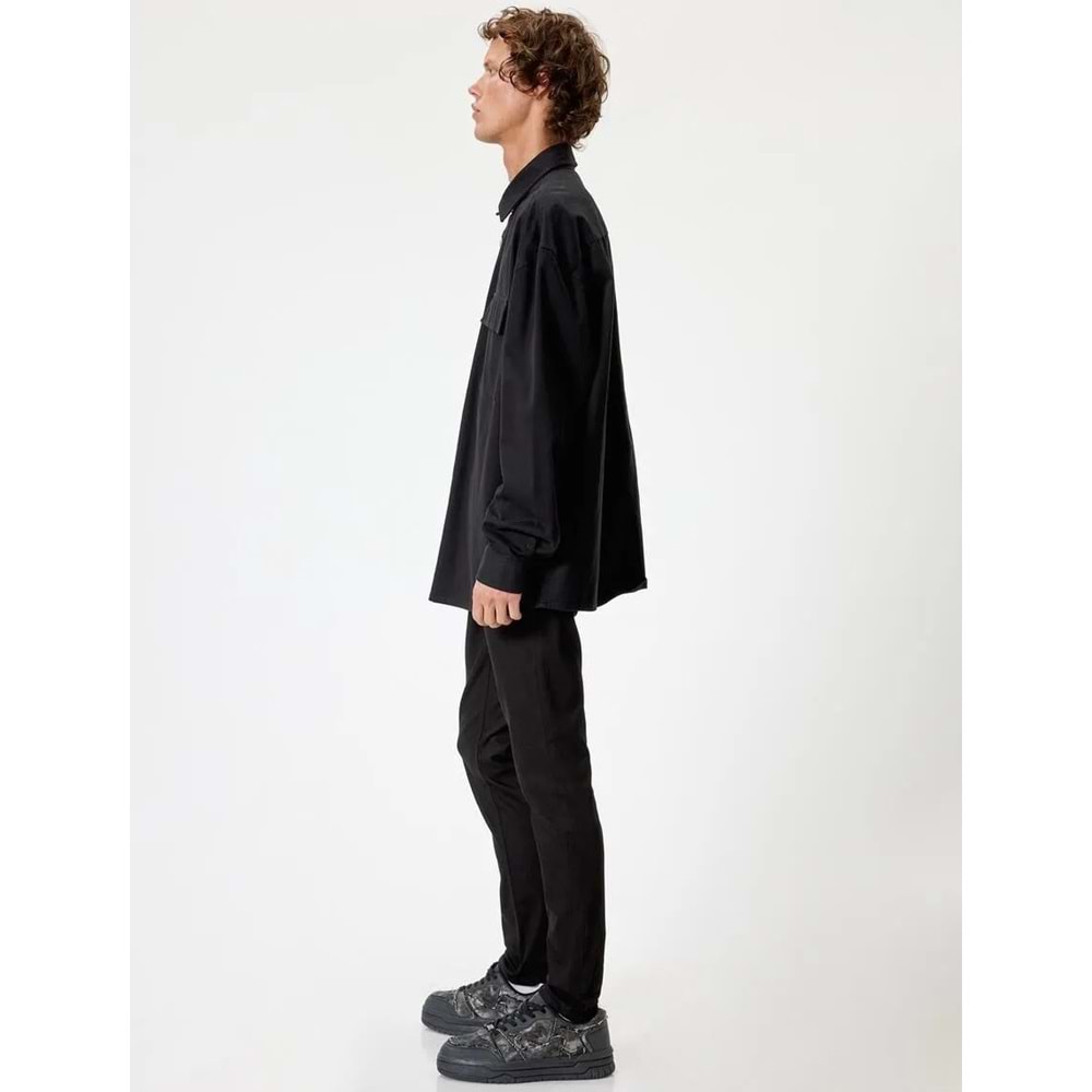 Super Skinny Fit Kot Pantolon - Justin Jean - KOTON - 5WAM40024ND - SİYAH - 30/30
