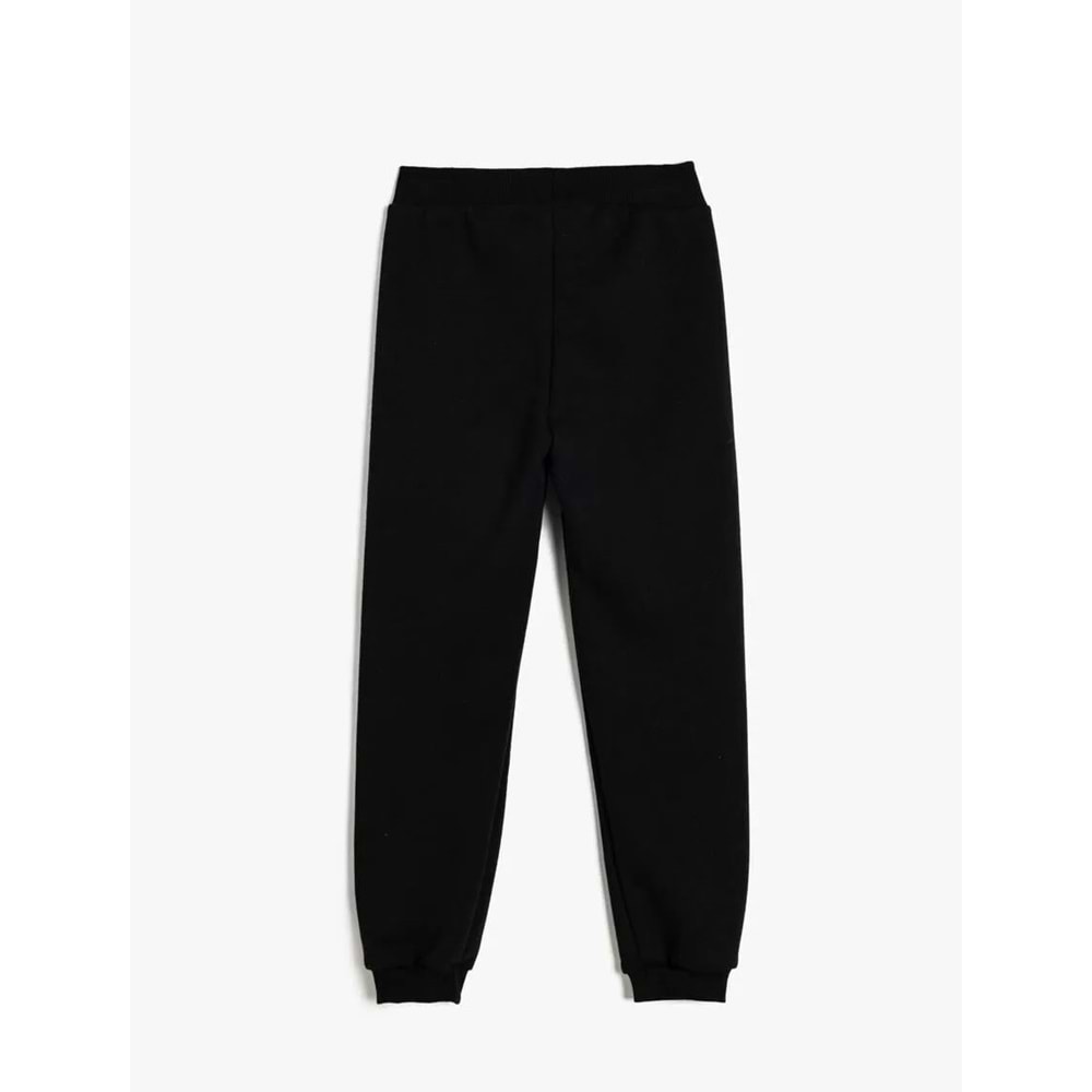 Kız Çocuk Jogger Eşofman Altı Kelebek Baskılı Beli Lastikli - 5WKG40103AK - 4-5 YAŞ