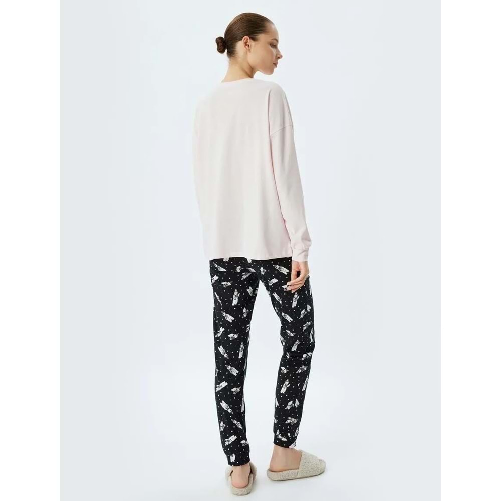 Örgü Pijama Takımı - 5WLK40057MK - XS - ST00007456-417995