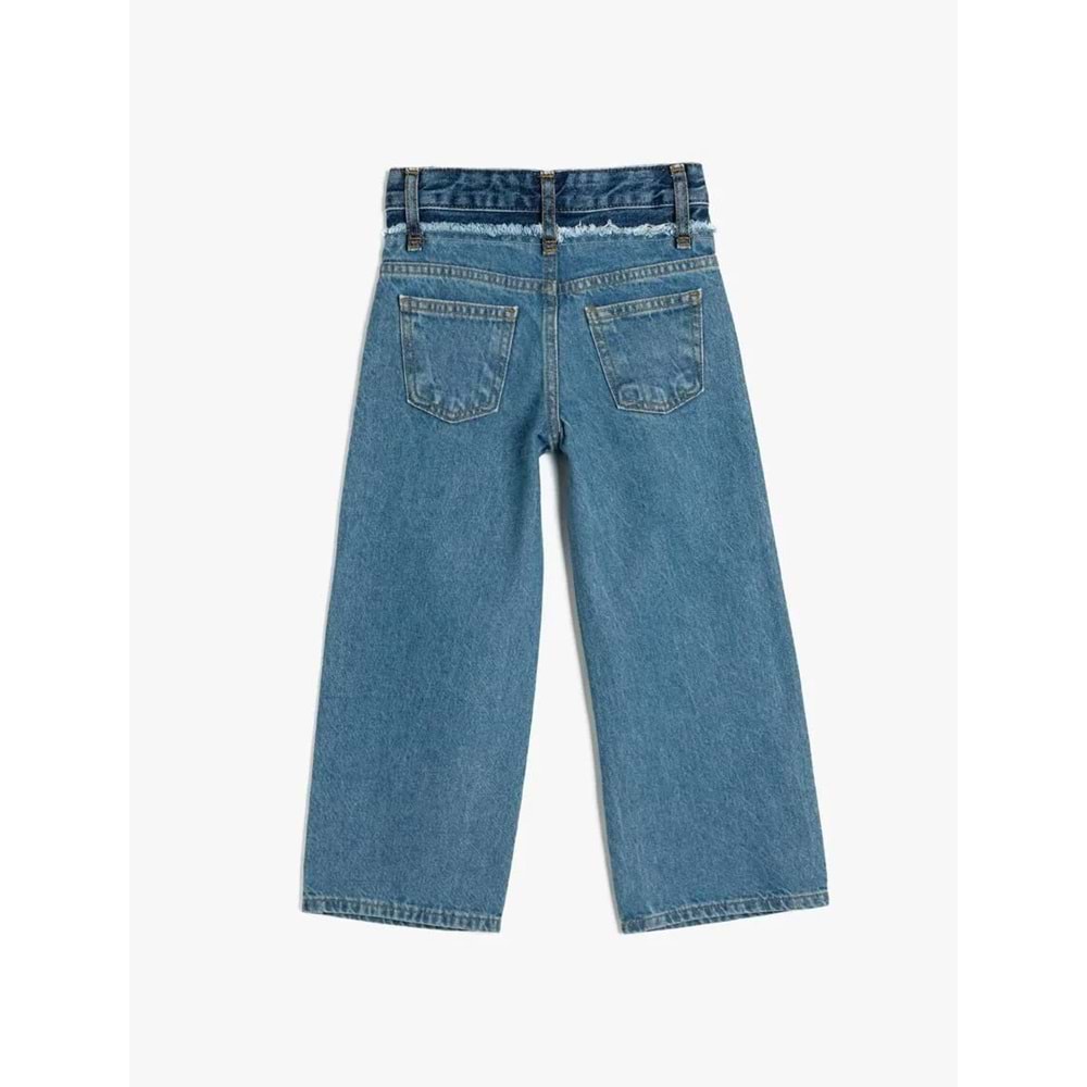 Kız Çocuk Kot Pantolon - KOTON - 5WKG40054AD - 9-10 YAŞ