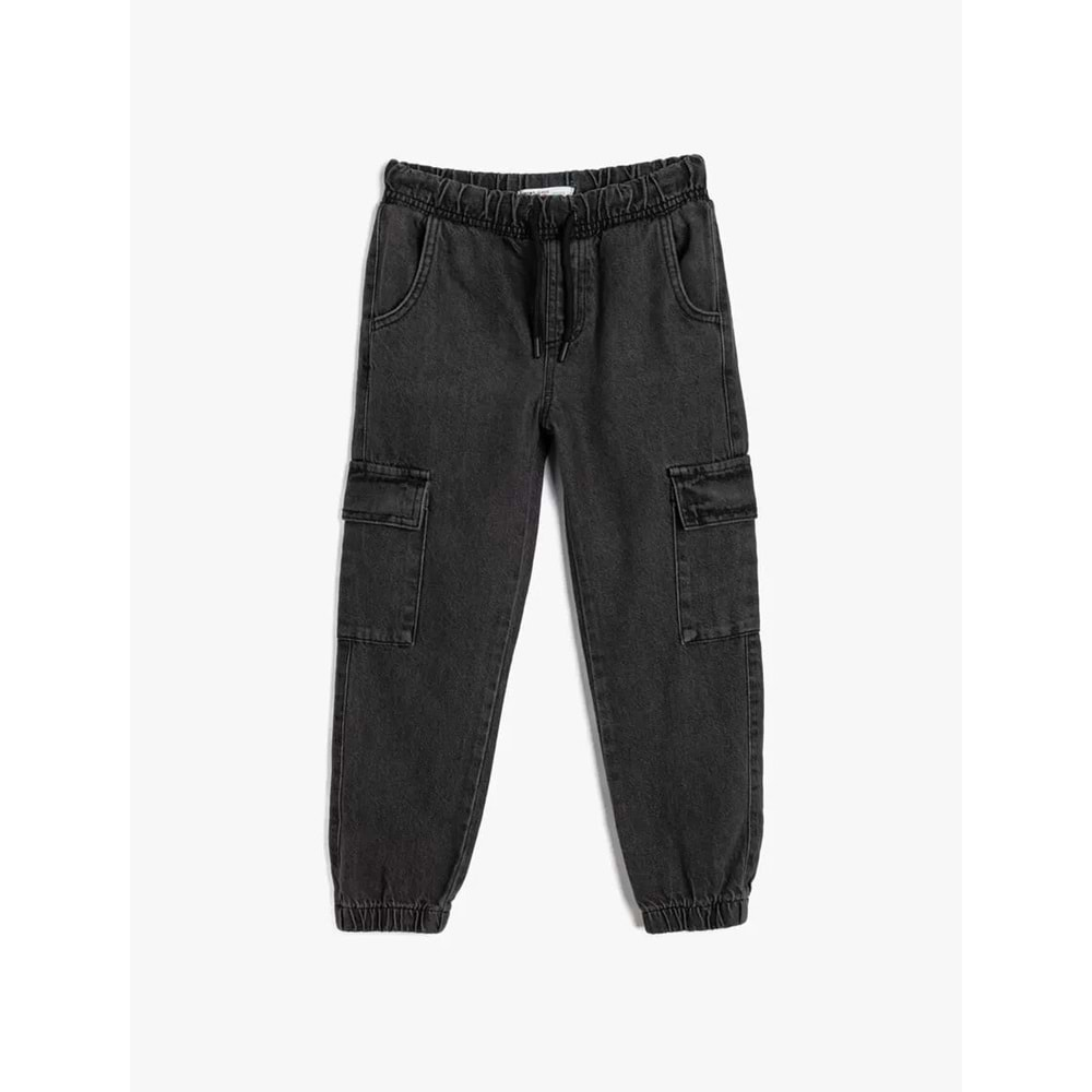 Erkek Çocuk Çocuk Jogger Kot Pantolon 5WKB40009TD