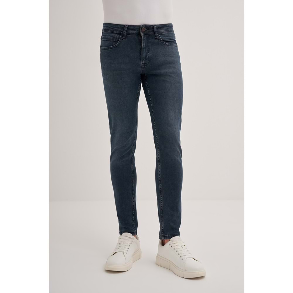 CAZ 0708 CURRY DENIM PANTOLON - CAZADOR - 24KCEJJC0708 - LACİVERT - 32-32