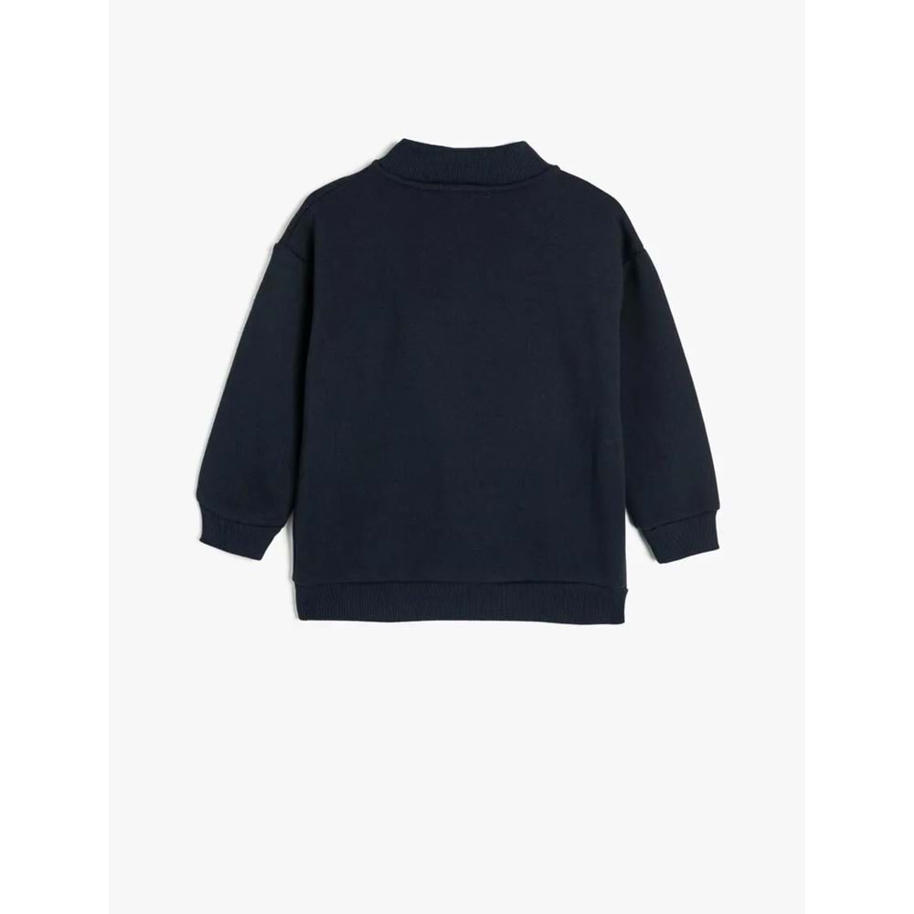 Erkek Çocuk Giyim Sweatshirt - KOTON - 5WKB10401TK - LACİVERT - 7-8 YAŞ