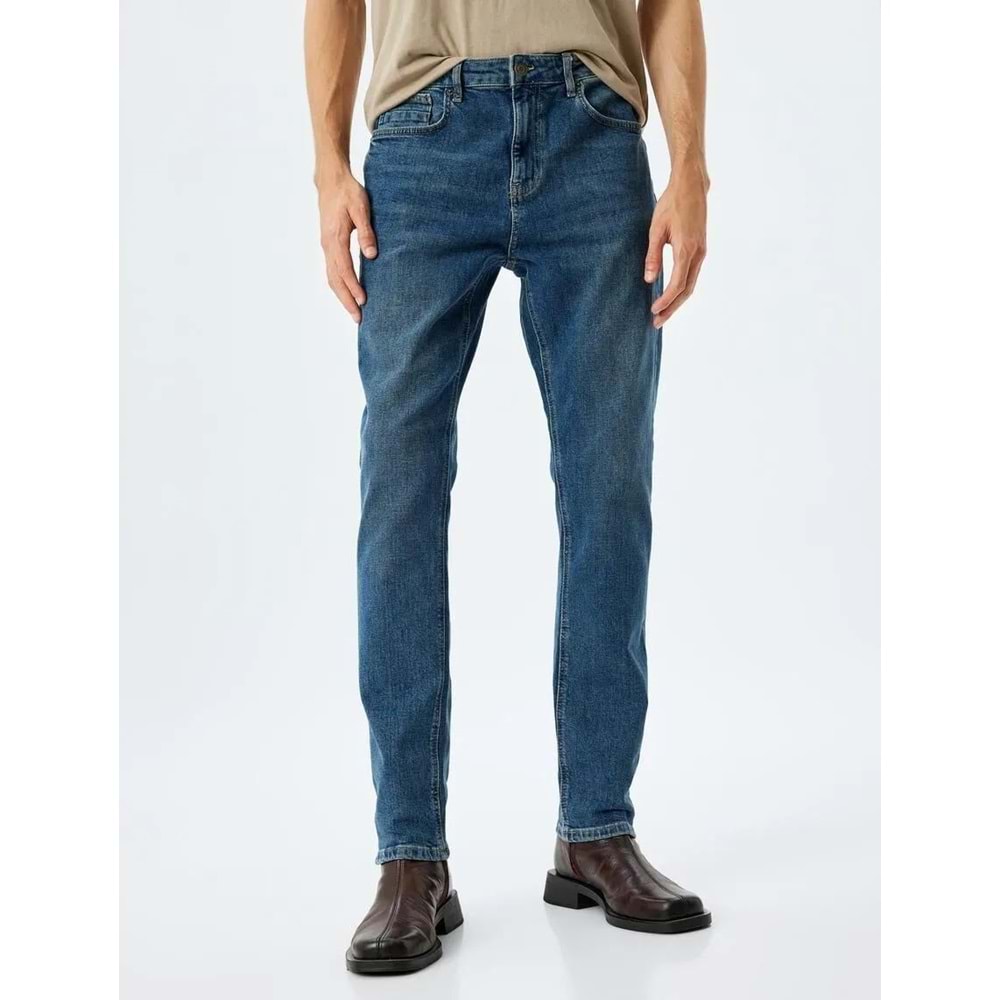 Erkek Giyim Kot Pantolon - KOTON - 5WAM40008ND - KOYU İNDİGO - 32/30