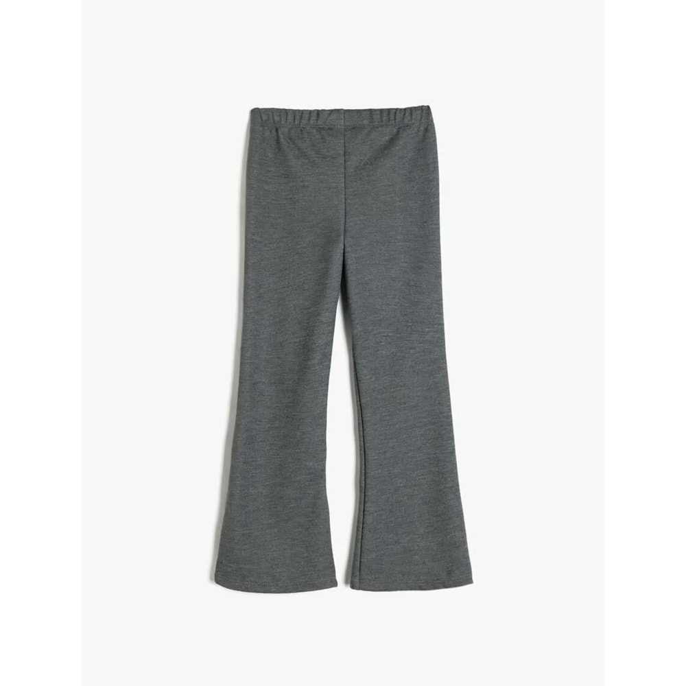 Kız Çocuk Giyim Pantolon - KOTON - 5WKG40146AK - ANTRASİT - 13-14 YAŞ